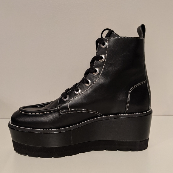 NEW Free People Maverick Wedge boots - Picture 6 of 8